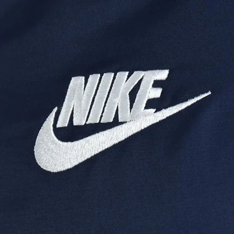 Giacca a maniche lunghe con zip Nike Sportswear con stampa logo Uomo Capispalla Blu Navy 832225-451 M miniatura 5