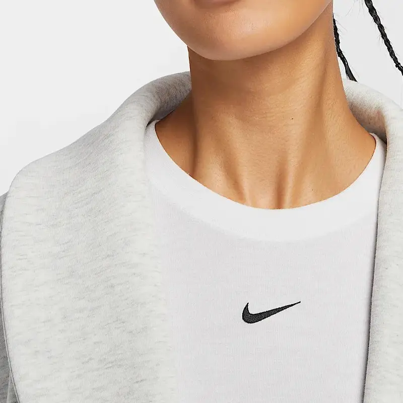 Giacca a maniche lunghe Nike Sportswear Tech Fleece Elegante Versatile Confortevole Donna giacche Bianco HJ0970013 S miniatura 3