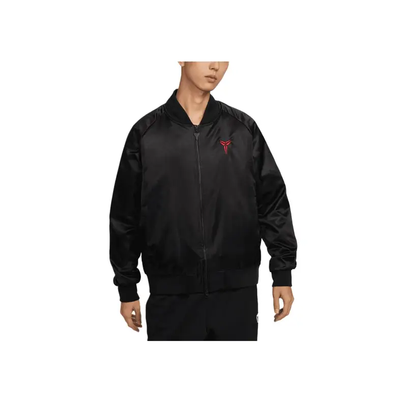 Giacca a maniche lunghe Nike Therma-Fit SS25 Serie Kobe Moda Confortevole Versatile Uomo Giacca Nera HQ4696-010 4XL miniatura 5