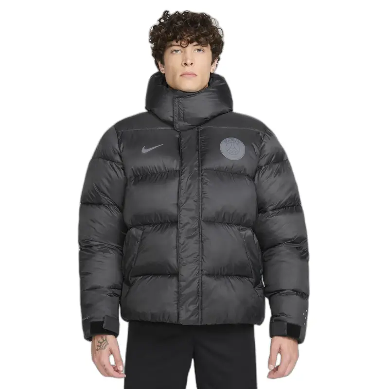 Giacca a vento con cappuccio PSG Gxta 2025/26 Gris