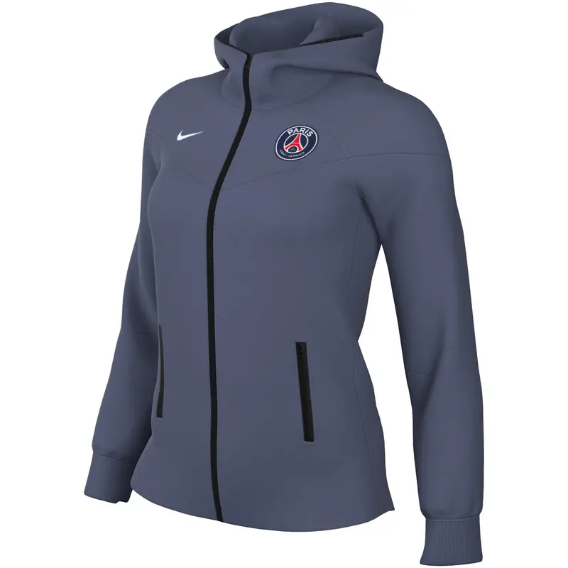 Giacca a vento donna PSG Tech Fleece 2025/26 Bleu