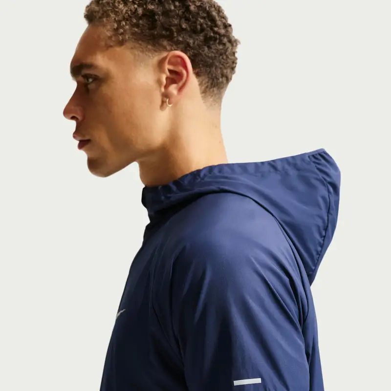 Giacca a vento pieghevole Nike Miler Bleu