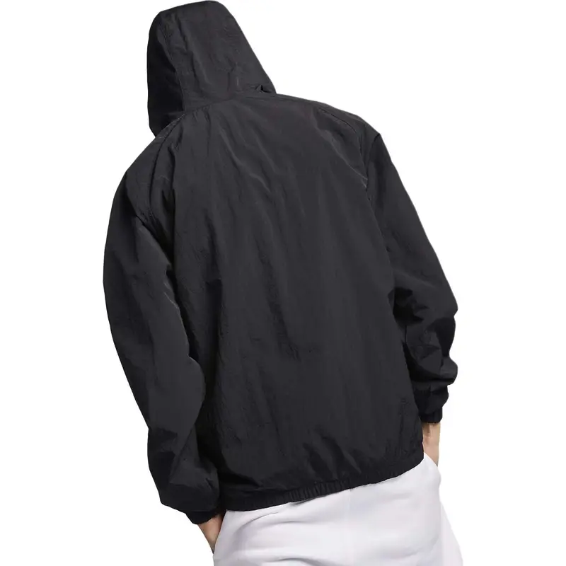 Giacca Anorak Tessuto Nike NSW CE con Cappuccio e Mezza Zip Uomo Giacche Nero AR2213-010 XL miniatura 3