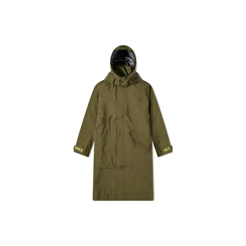 Giacca Antivento con Cappuccio Nike Lab Acg Gore-Tex da Donna Giacche Verde AR4531-395 L