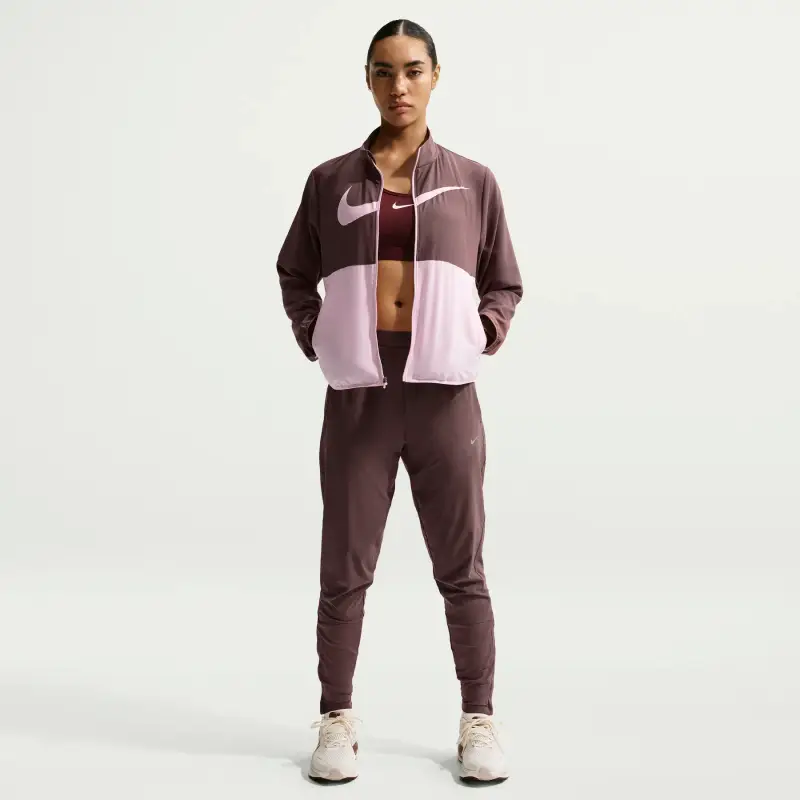 Giacca antivento da donna Nike Tempo Swoosh Run Noir