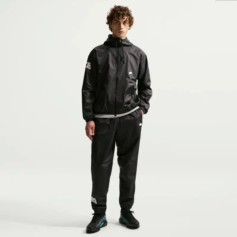 Giacca antivento Nike Noir