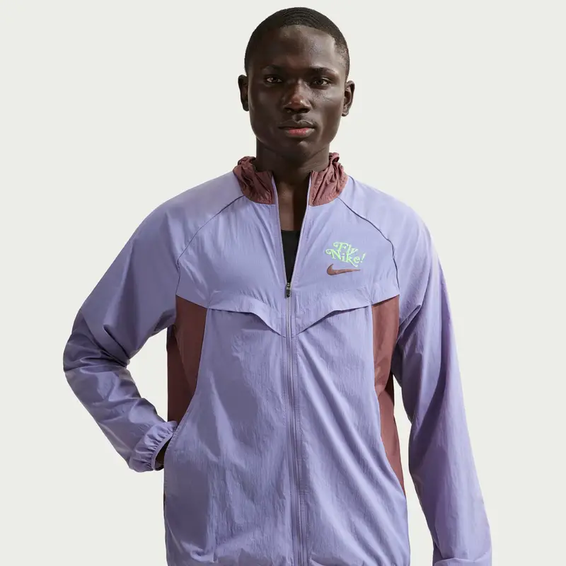 Giacca antivento Nike Stride Fly Violet