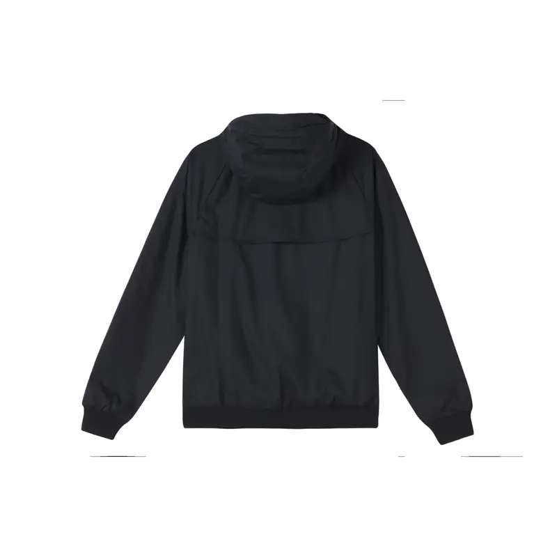 Giacca Antivento Tessuta con Cappuccio Nike Windrunner Uomo Giacche Nero 727325-010 XXXL miniatura 4