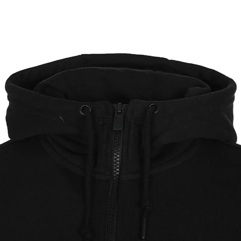 Nike Giacca Calda e Pantaloni Lunghi Tuta Sportiva Uomo Nero in Pile miniatura 2