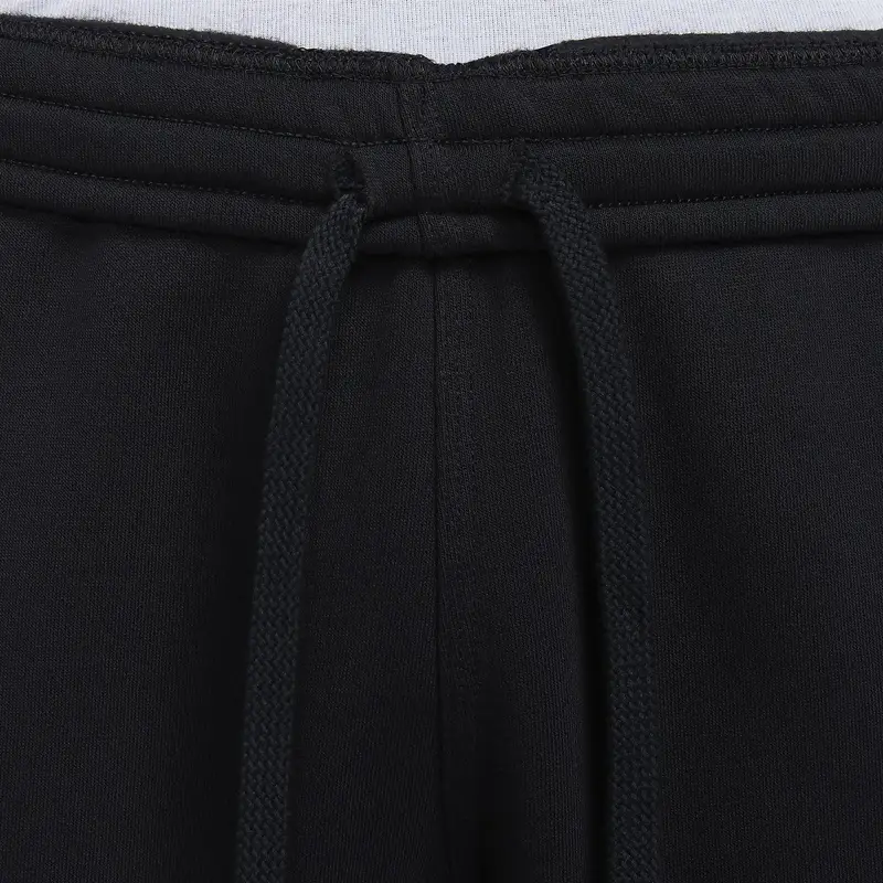 Giacca Calda con Stampa Logo Nike Ricamata Tinta Unita Pile Pantaloni Lunghi Tuta Sportiva Casual Tuta Uomo Nero 623451-010+716831-010 M miniatura 4