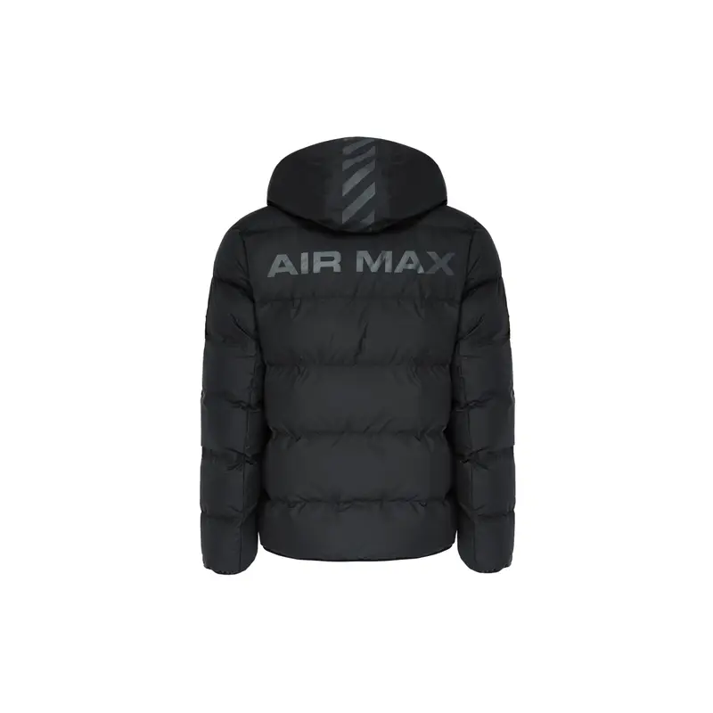 Giacca Calda Uomo Nike Sportswear Primaloft Serie Air Max Stampa Logo Windrunner Giacche Nero HF6603-010 S miniatura 4