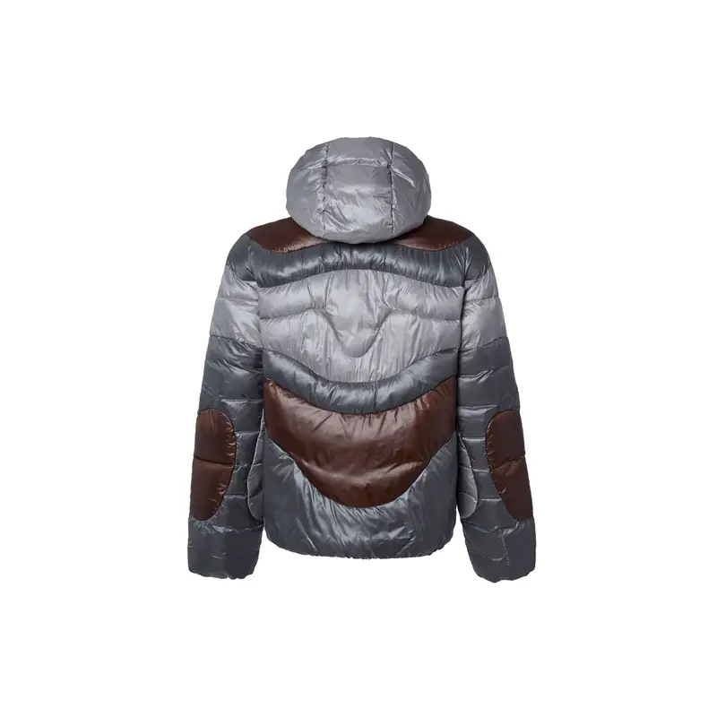 Nike Giacca casual calda e ampia con cappuccio a blocchi di colore miniatura 4