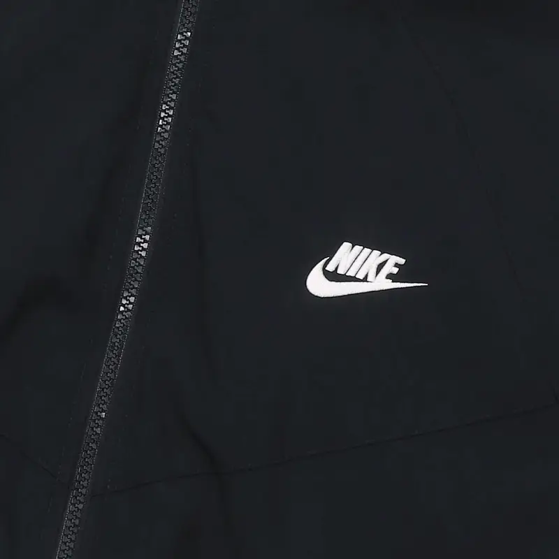 Nike Giacca Sportiva con Cappuccio e Zip Uomo Nera miniatura 2