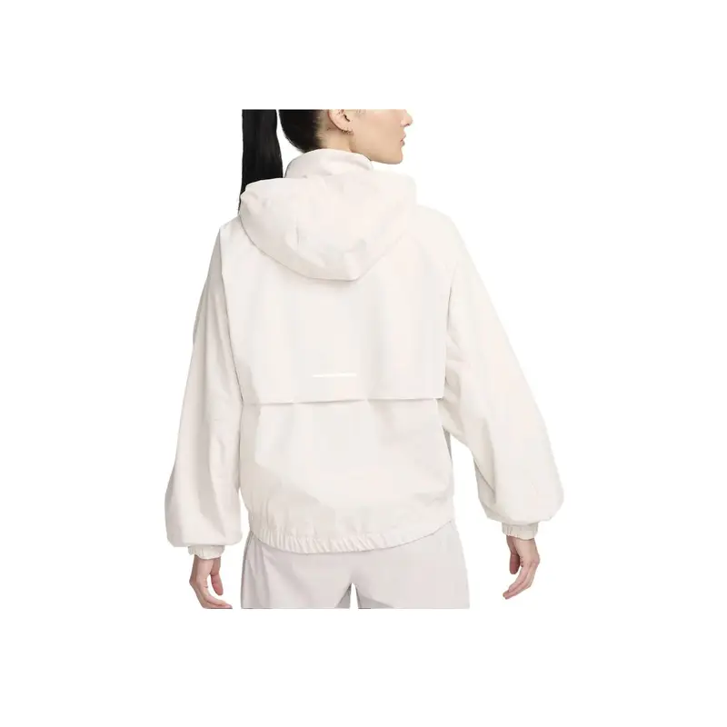 Giacca Casual con Cappuccio e Zip Tinta Unita Nike Storm Fit Swift da Donna Giacche Pietra-Marrone FB7493-104 XS miniatura 3