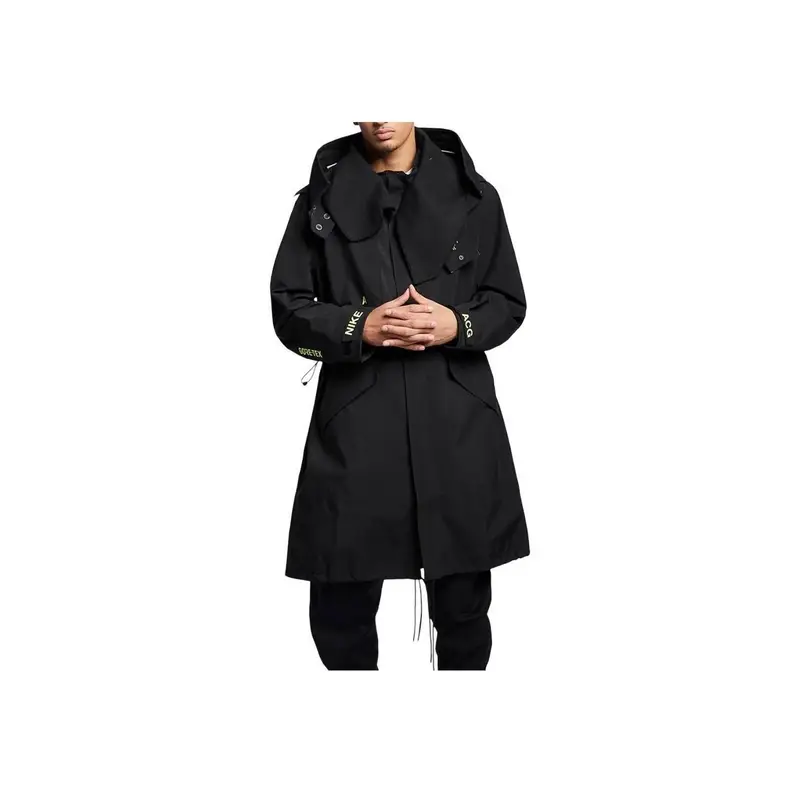 Giacca con cappuccio sportiva casual Nike ACG Lab Acg Gore-Tex da uomo giacche Nero AQ3516-010 XS miniatura 4