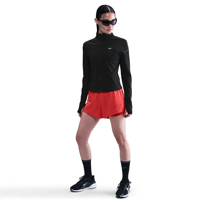 Giacca con zip da donna Nike dri-fit Noir