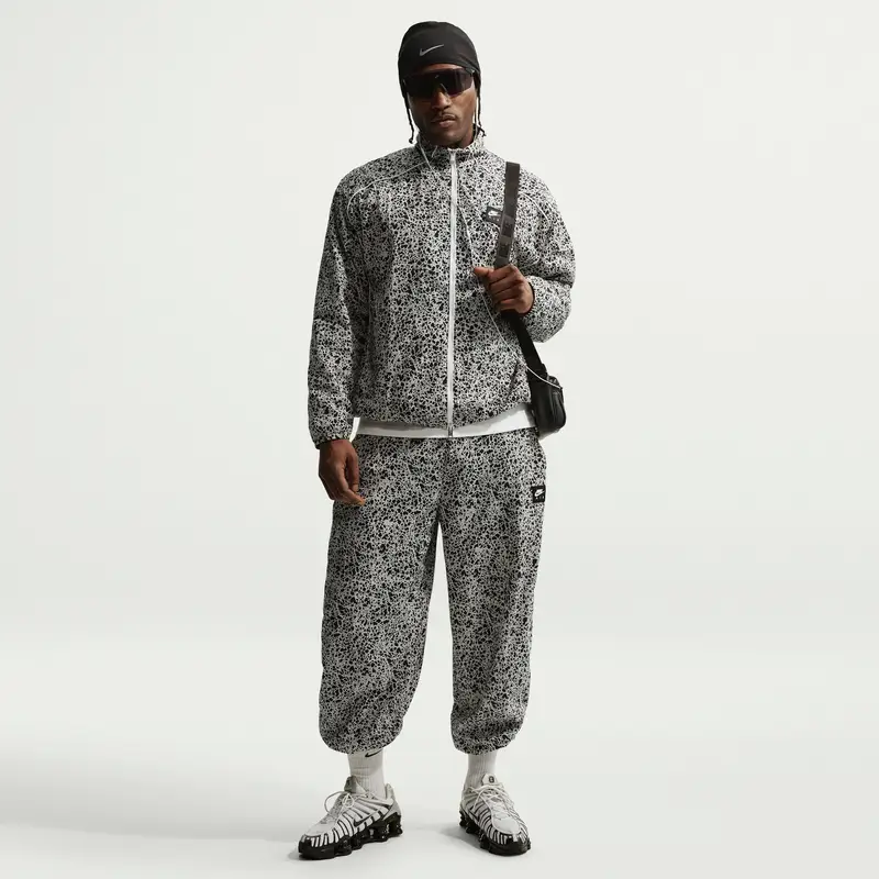 Giacca con zip Nike Air Blanc