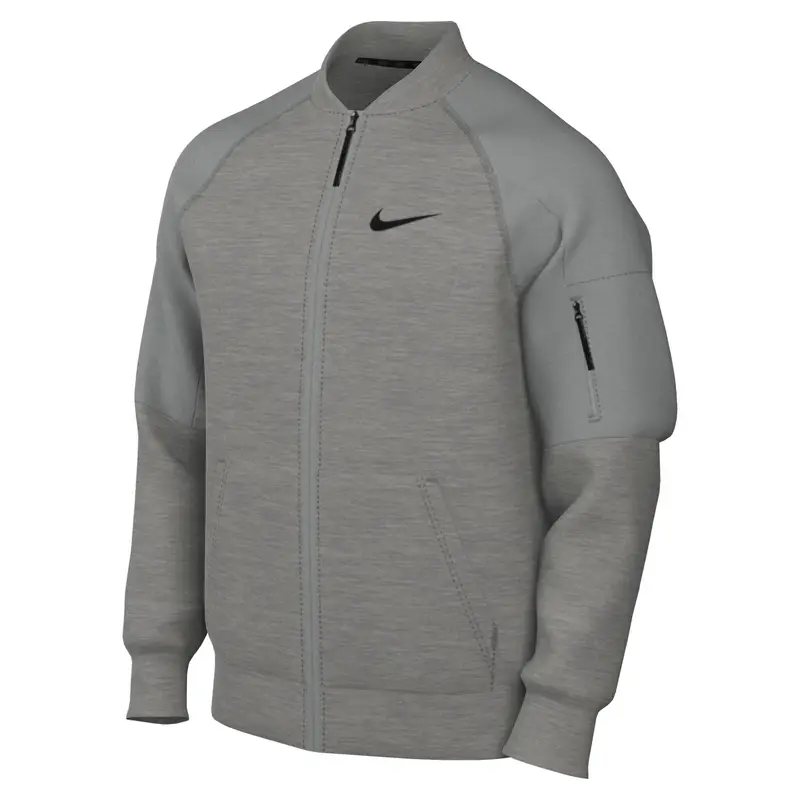 Giacca con zip Nike Therma Novelty Gris