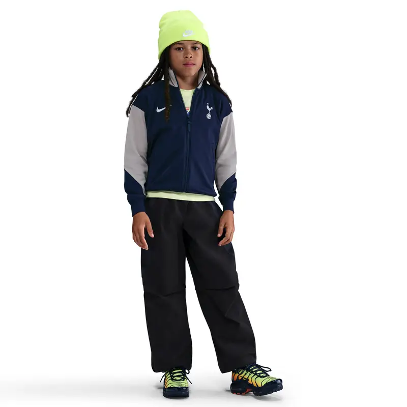 Giacca da allenamento casa bambino Tottenham Academy Pro 2025/26 Bleu