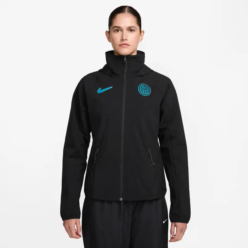 Giacca da allenamento donna Inter Milan AWF 2025/26 Noir