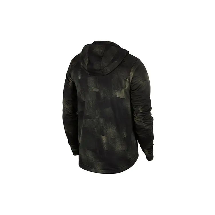 Giacca da Basket con Cappuccio Nike LeBron James Camouflage Uomo Capospalla Camouflage-Verde AV5897-355 L miniatura 2