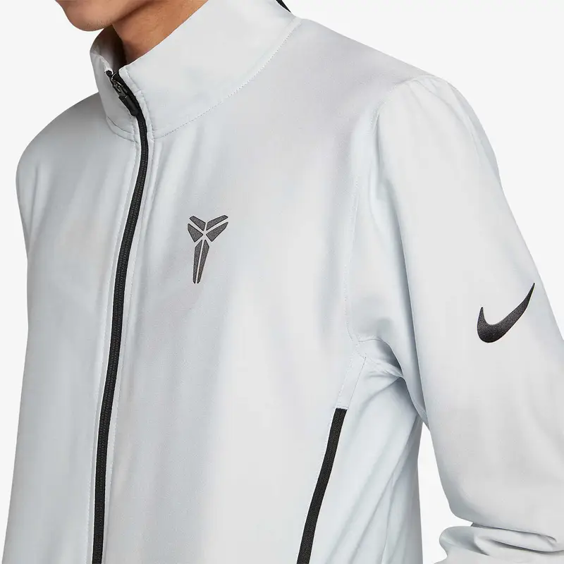 Giacca da Basket Nike Kobe Bryant con Zip e Collo Uomo Giacche Bianca AJ0374-043 XXXL miniatura 2