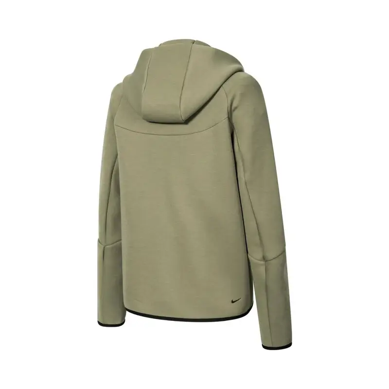 Giacca da corsa a maniche lunghe in maglia con cappuccio e logo Nike per lo sport e il tempo libero da uomo kaki HV0950277 XL miniatura 3