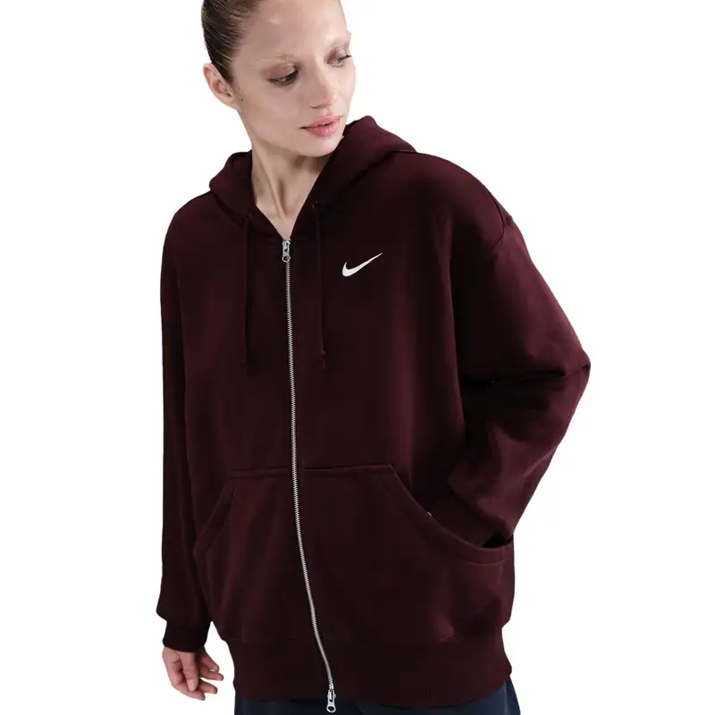 Giacca da donna Nike Phoenix Fleece Rouge