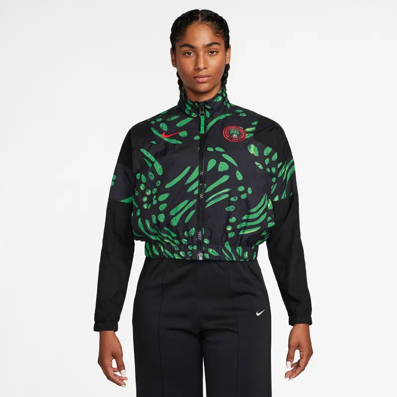 Giacca da jogging donna Nigeria CTS Team GX Noir