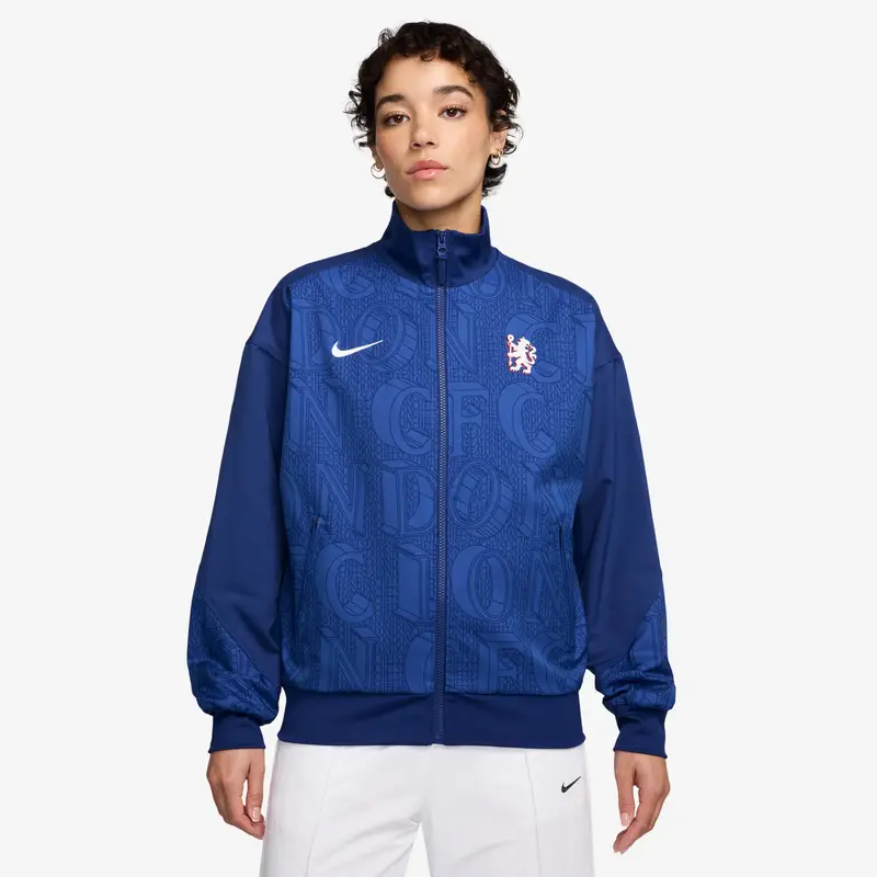 Giacca da tuta donna Chelsea Strike 2025/26 Bleu