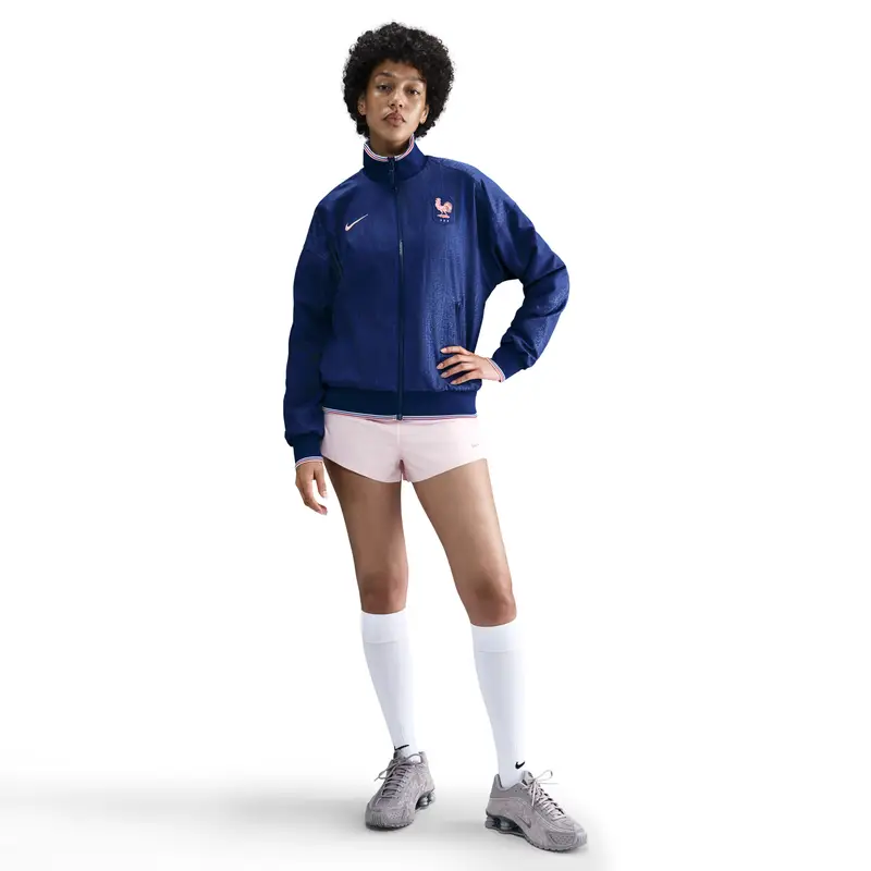 Giacca da tuta donna Francia Strike 2025 Bleu