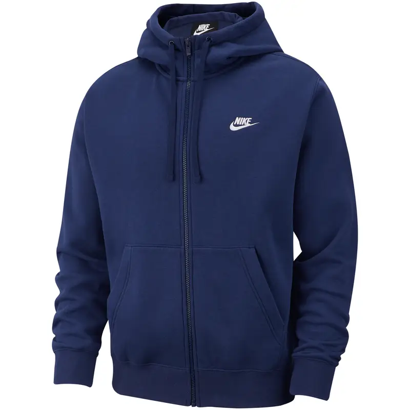 Giacca da tuta Nike Sportswear Club Fleece Bleu