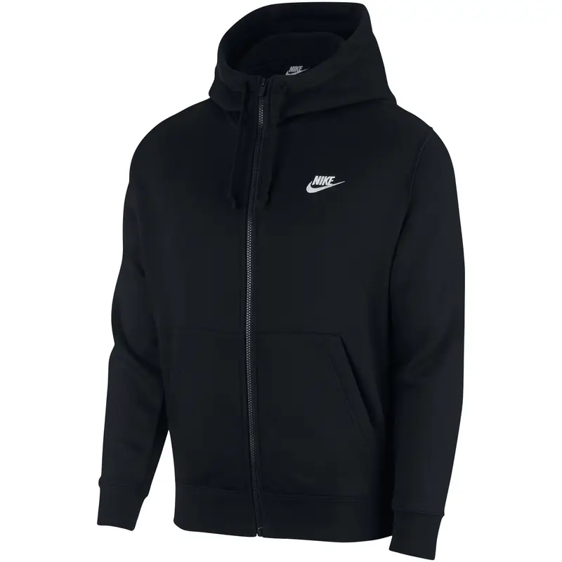 Giacca da tuta Nike Sportswear Club Fleece Noir