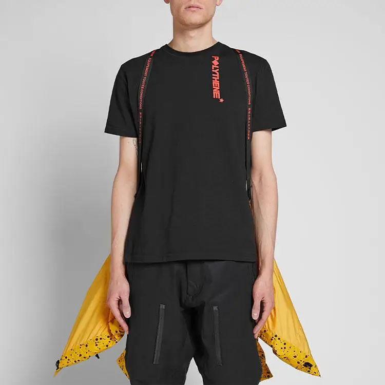 Giacca da Uomo Media Lunghezza con Cappuccio e Imbottitura in Piumino Resistente agli Strappi con Stampa a Pois Nike Giallo AQ3517-752 S miniatura 2