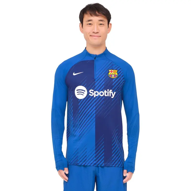Giacca della tuta dri-fit FC Barcellona Strike GX Ha2023/24 Bleu