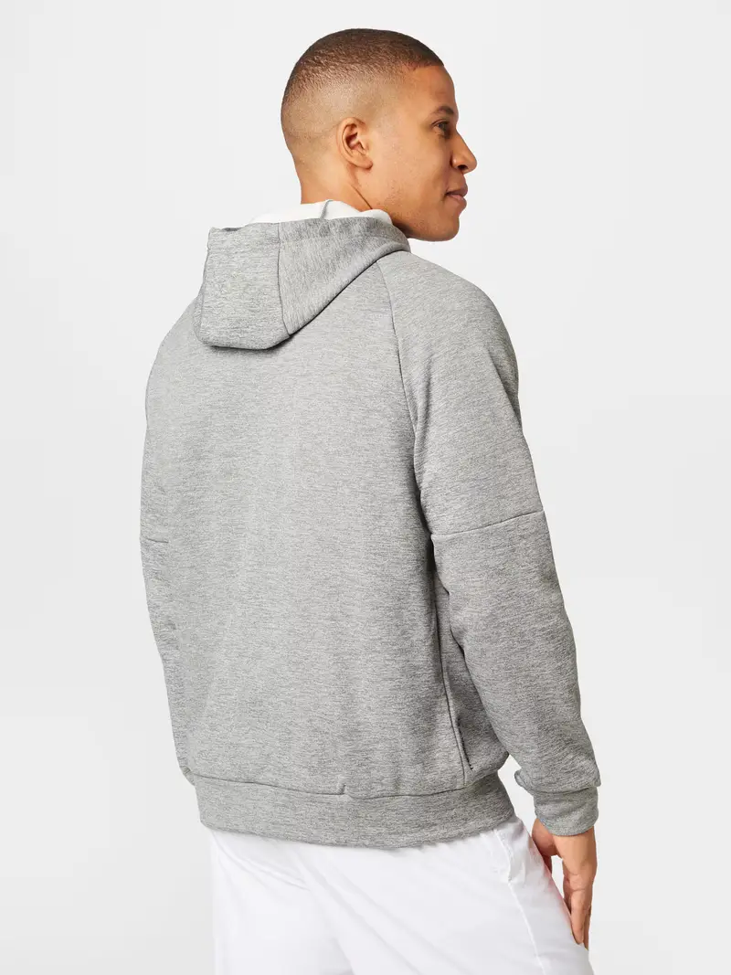 Giacca di felpa sportiva grigio sfumato / nero miniatura 3