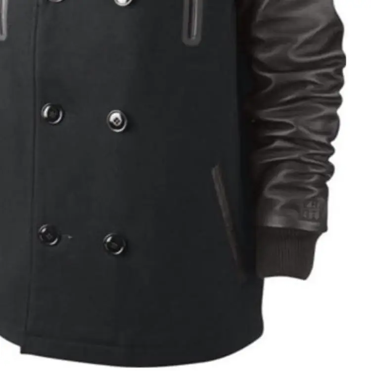 Giacca Doppiopetto Color Block Nike Uomo Giacche Nero 507703-010 L miniatura 5