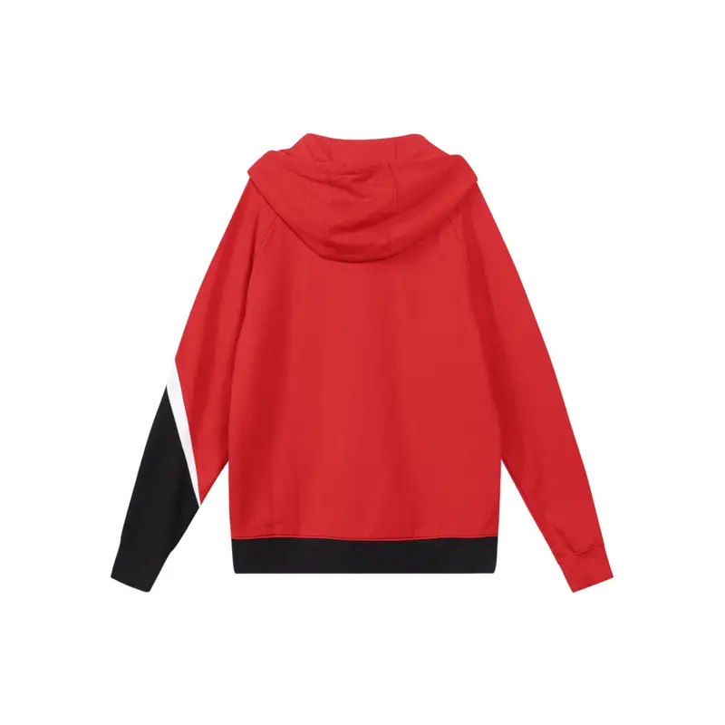 Giacca Felpa con Cappuccio e Zip Nike Big Swoosh Uomo Capispalla Rosso AR3085-657 M miniatura 2