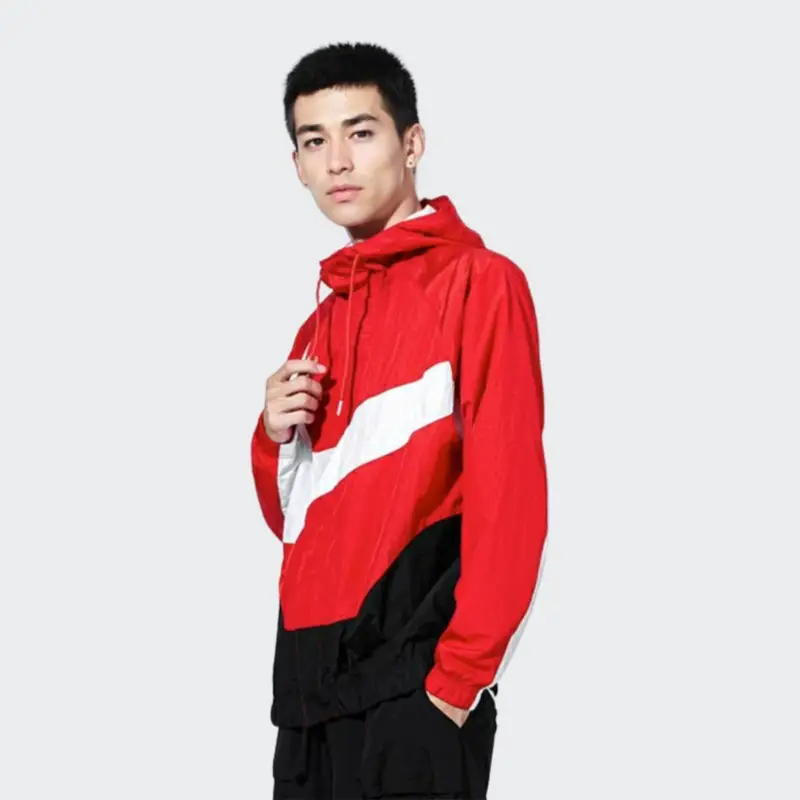 Giacca Felpa con Cappuccio e Zip Nike Big Swoosh Uomo Capispalla Rosso AR3085-657 XXL miniatura 4