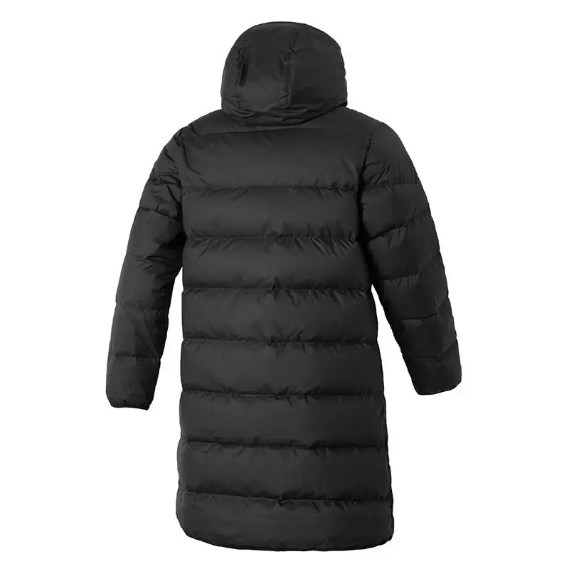 Giacca imbottita in piumino Nike Solid Warm Casual di media lunghezza con cappuccio da uomo capispalla Nero FB8180-010 XXL miniatura 2