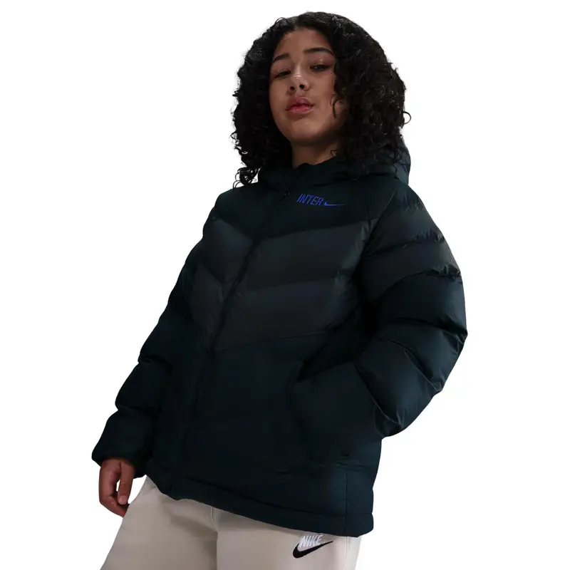 Giacca imbottita per bambini Inter Milan Noir