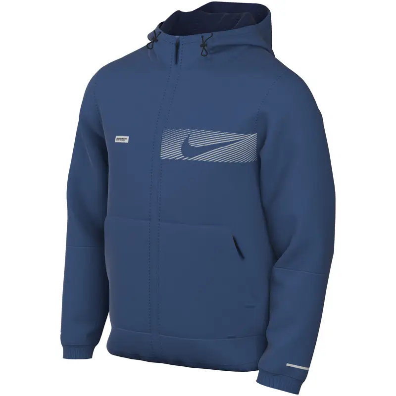 Giacca impermeabile con cappuccio Nike Unlimited Flash Bleu