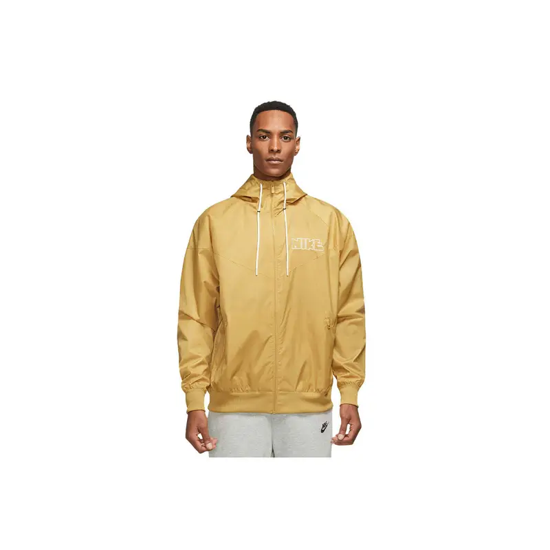 Giacca impermeabile con cappuccio Nike WR GX Doré