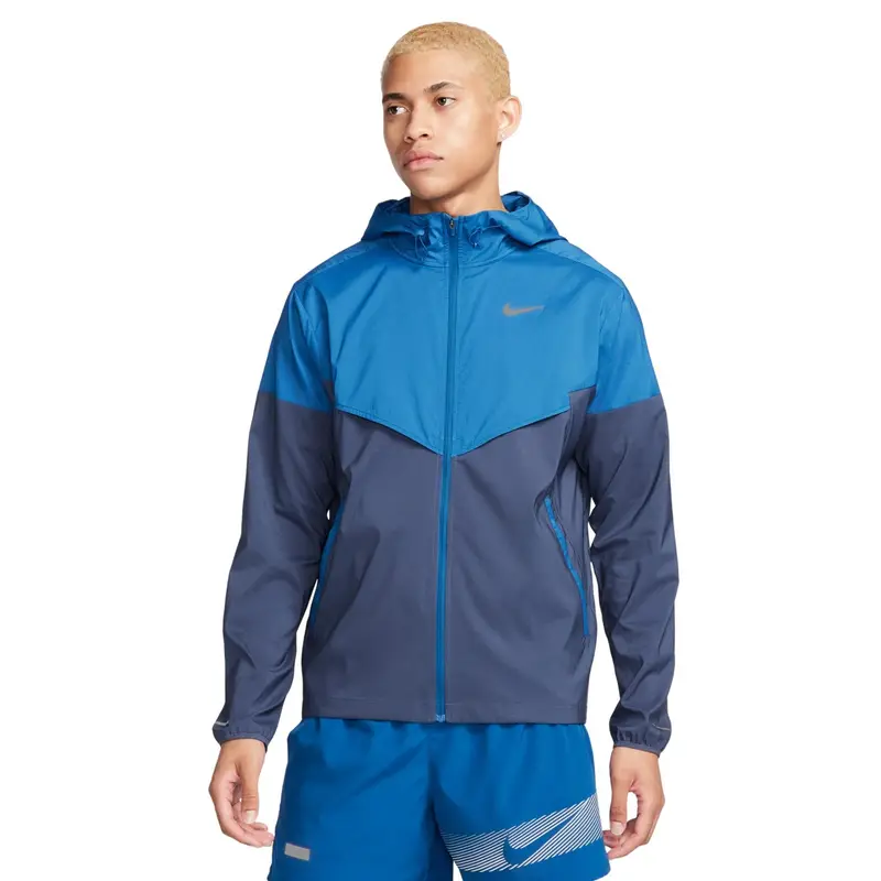 Giacca impermeabile Nike Bleu