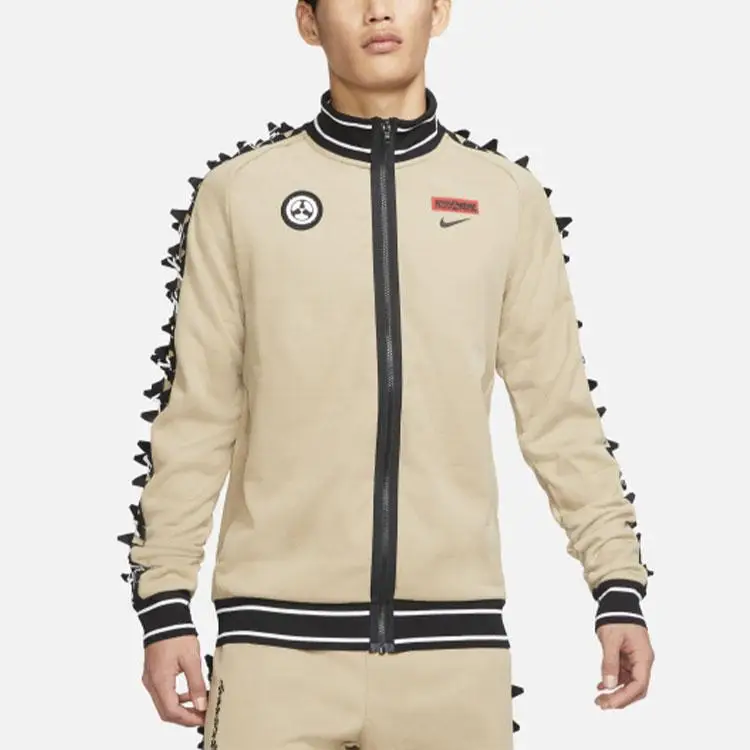Giacca in maglia NikeLab x Acronym (Dimensionamento dell Asia) Marrone Uomo Streetwear CZ4673-247 L miniatura 4