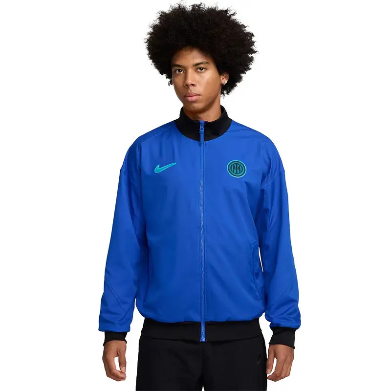 Giacca Inter Strike Pre Match Nero Azzurro Uomo S