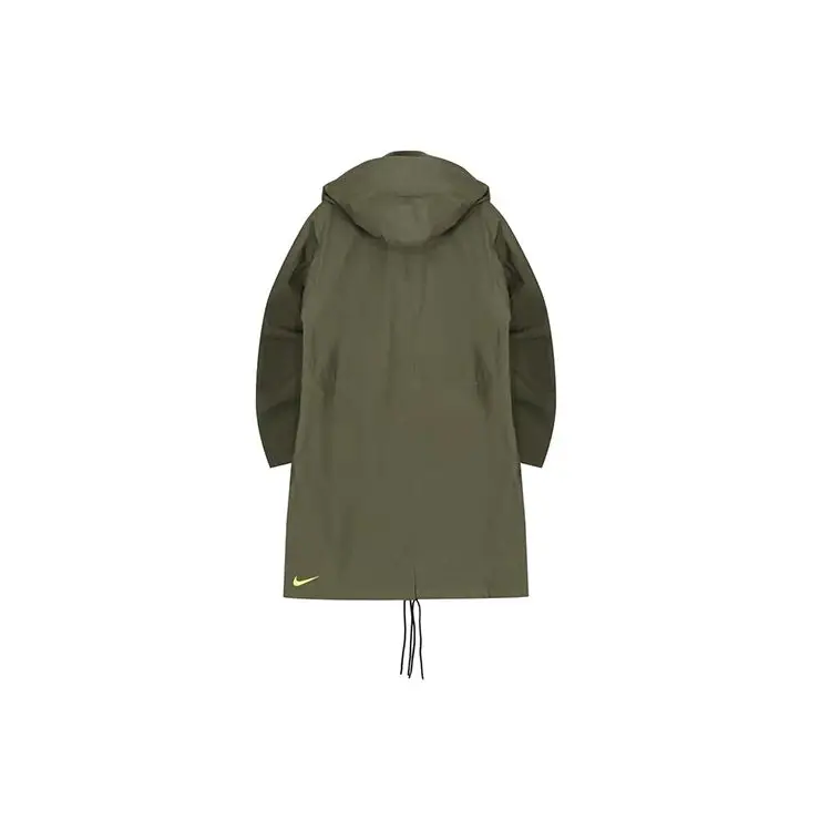 Giacca Lunga con Cappuccio Nike Lab ACG Gore-Tex Uomo Capo Esterno Verde Oliva AQ3516-395 S miniatura 5