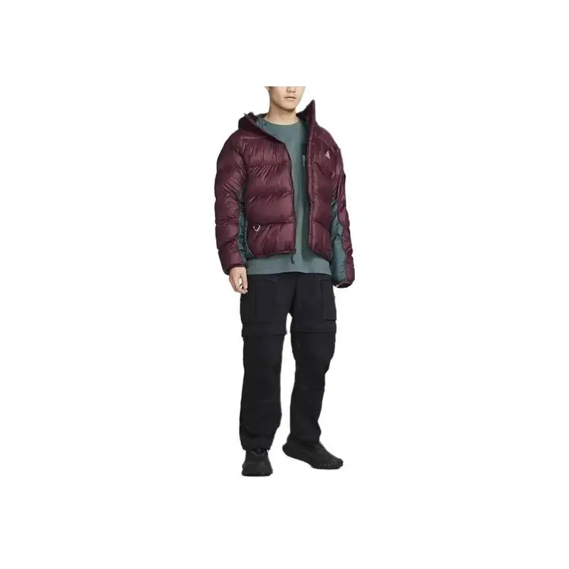 Giacca Nike ACG Therma-FIT ADV Lunar Lake (Dimensionamento dell'Asia) Bordeaux Notte Giungla Profonda Unisex Streetwear DH3071-681 L miniatura 3