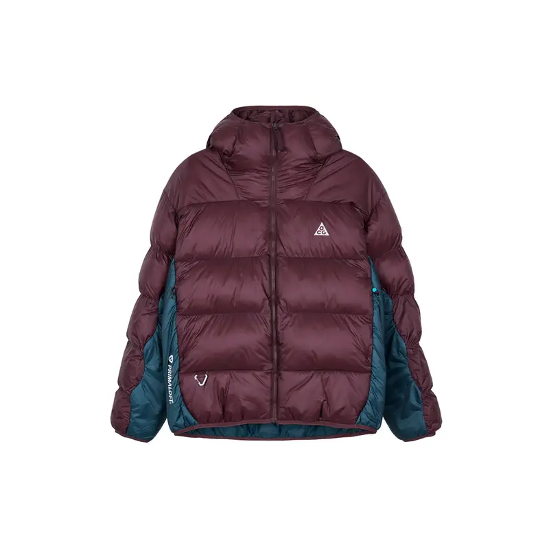 Giacca Nike ACG Therma-FIT ADV Lunar Lake (Dimensionamento dell'Asia) Bordeaux Notte Giungla Profonda Unisex Streetwear DH3071-681 L