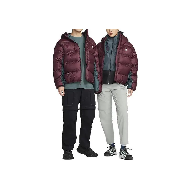 Giacca Nike ACG Therma-FIT ADV Lunar Lake (Dimensionamento dell Asia) Bordeaux Notte Giungla Profonda Unisex Streetwear DH3071-681 XXL miniatura 2